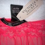 Victoria's Secret  Lace Halter Chemise in Bright Pink Photo 1
