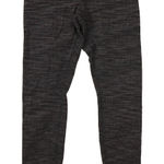Lululemon  Dark Charcoal Heather Grey Leggings size 6 Inseam 28"‎ Photo 0