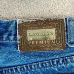 Lawman vintage raw hem high rise jeans Blue Size 26 Photo 5