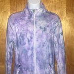 Merona Gray, Purple & White Zip-Up Cotton Spandex Jacket Size Small Photo 1