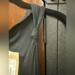 NWT PHILANTHROPY DRESS! Black Sleeveless Ruched Dress! Tight fit! Medium Photo 4