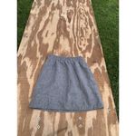 J.Crew Womens Size 0 Skirt Gray Wool Blend Red White Blue Spec Work Classic Photo 2