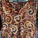 💐💐💐BOGOHO 💐💐💐Sheer Hooded Sleeveless Dress Orange Size M Photo 1