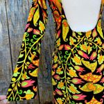 ZARA  Open Back Retro Long Sleeve Mini Dress size XS Photo 1