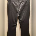 Anna Sui  X INC Wide Leg Satin Black Western Style Pants Size 8 Photo 7