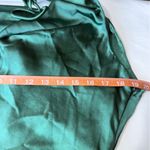 Here Comes the Sun Forest Green Women’s Maxi Dress L – Deep Back, Evening, NWT Photo 12