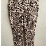 Chico's 🆕Chico’s Leopard Girlfriend Ankle Jeans 4R🆕 Photo 3