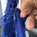 LULUS Blue Mini Dress w/ Crochet Trim Size XS Photo 5