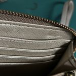 Fossil  Jodi Style Zip Around Wallet Wristlet in Ivory and Shimmer Gold Photo 7