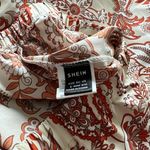 SheIn Floral & Paisley Print Tube Top & Wide Leg Pants Photo 2