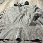 Adrianna Papell Silver Fancy Blouse/Blazer Size 14W Photo 9