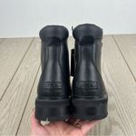 Sorel  Women's Lennox Leather Lace-Up STKD WP Boots 7.5US Black / Sea Salt $190 Photo 10