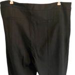NYDJ  Black Slim Trouser Pants Stretch 14W Plus Size Ponte Knit Photo 9
