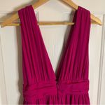 Lulus Heavenly Hues Elegant Magenta Sleeveless Maxi Dress Size Medium Photo 6