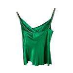 Generation Love Annie Silk Crystal Strap Cami Kelly Green Size XS Photo 1