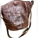 Patricia Nash #100  Lavello Cutout Tooled Bucket Bag Photo 0