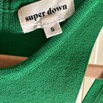 superdown  GREEN MINI DRESS SIZE SMALL NWOT REVOLVE Photo 6