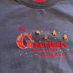 Vintage 90s M&C Sportswear navy & red embroidered crewneck sweatshirt sz medium Photo 2