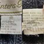 Hunters Run Sweater Vintage Knitted By Hand Mockneck Long Sleeve Floral M Multi Size M Photo 7