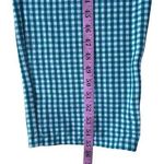 PLANTE Women's Green Gingham Overalls Jumpsuit Size L Made in USA Size L Photo 7