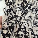 Rebecca Taylor Paisley Jumpsuit 100% Cotton Brown Belted With Pockets Size M Photo 11