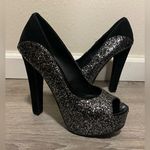 Michael Antonio  Gorgeous Glittery Peep Toe Platforms | Heels | Pumps Photo 0