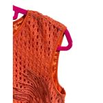 Antonio Melani Dress Women Size 10 Orange Sleeveless Lace Overlay
Sheath Career Photo 4