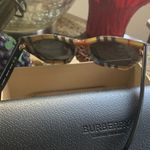 Burberry Authentic  52 Butterfly acetate plaid logo Sunglasses Photo 9