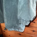 VINTAGE TEAL BROMLEY SPORT WOMENS PARKA FOX FUR HOOD TRIM COAT JACKET XL Photo 2