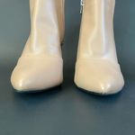 Prima Donna Nude Tan Ankle Boot Bootie Heel Pointed Toe Side Zip Womens Size 9.5 Photo 3