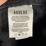 AGOLDE  Riley Crop Jeans Black Wash High Rise‎ Straight Leg Womens Size 26 Photo 9