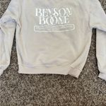 Cream Benson Boone Sweatshirt Photo 0