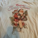 dear Santa Claus white Tshirt Size M Photo 3