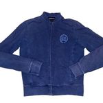 EXPRESS y2k navy blue zip up Photo 0