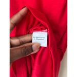 Btfbm Red Long Sleeve Side Ruched Mini Dress Size Medium Photo 6