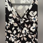 Workshop Republic Clothing  Blouse Womens medium Top Tropical Floral Sleeveless Photo 2