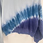 Gap Women’s Tie-Dye Crewneck Sweatshirt Blue pullover Small Lounge Casual Photo 10
