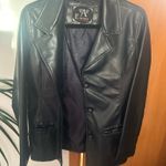 Armani Collezioni Armani Leather Jacket Photo 0