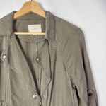 Loft Ann Taylor  Petites Moss Green Drape Utility Jacket XXSP Photo 3