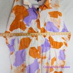 Eloquii NEW  Painted Linen Romper with pockets, women's size‎ 24 Photo 11