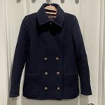 Zadig & Voltaire Rare  Miles Navy Wool Coat Blazer Size Small Photo 5
