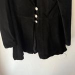 Red River Collection Vintage Pioneer Wear Leather Jacket Western 14 Button Up Black Size 14P Photo 2