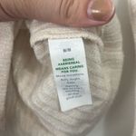 Aerie  Cream‎ Sparkle Women's Cardigan Ribbed Sweater Mediu Photo 3