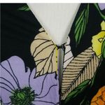 AFRM NEW Assi Floral Cutout Detail Long Sleeve Knit Dress Black Size M Photo 11