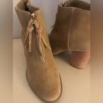French Connection women chestnut brown suede heel boots US 8 Photo 7