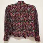 Who What Wear  Multi Animal Blouse Medium NWT Photo 3