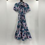 Diane Von Furstenberg Diane Von Furstenburg Queena Dress in Pink Floral Poplin Photo 5