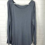 Lululemon Grey Casual Long Sleeve Top Photo 0