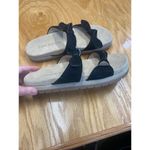 Jack Rogers  Sandals Womens 9.5 M Multicolor Flat Slip On Double Knot Suede S20 Photo 1