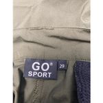GO Sport Convertible Hiking Pants 29‎ Waist Green Size M Photo 5